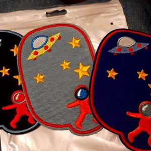 Childrens iron ons 3pk